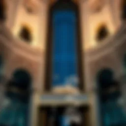Architectural details of Ahmed Al Murr Building