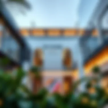 Modern Architectural Design of Bin Shabib Mall Exterior view of Bin Shabib Mall showcasing modern architecture