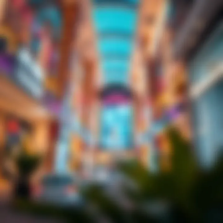 Visual representation of shopping trends in Al Barsha South