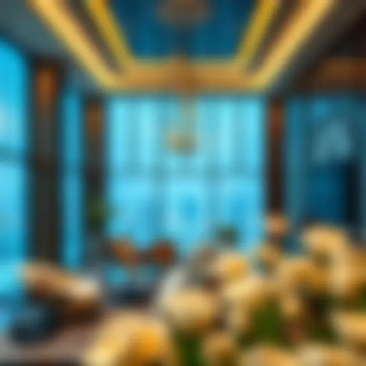 Interior design features that reflect sophistication in Al Rabia Tower
