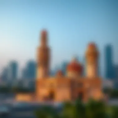 Cultural landmarks in Downtown Dubai