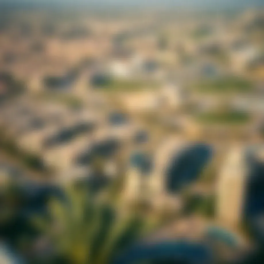 Stunning view of Emirates Hills community