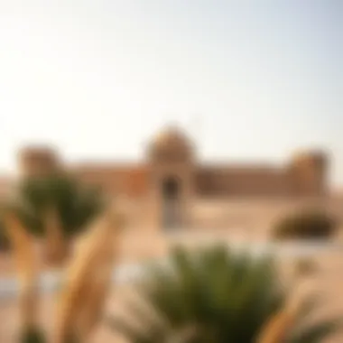 Historic Al Jahili Fort with its majestic structure against a desert backdrop