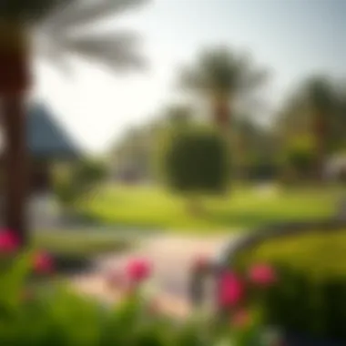 Serene Green Spaces in La Mer's Coastal Environment Lush green spaces and recreational areas in La Mer