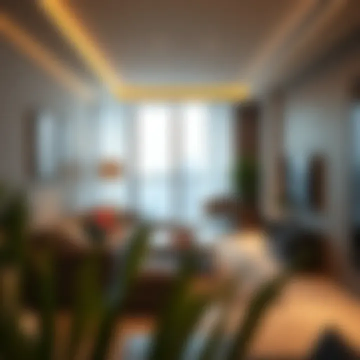Amenities in a typical one-bedroom apartment in Jebel Ali