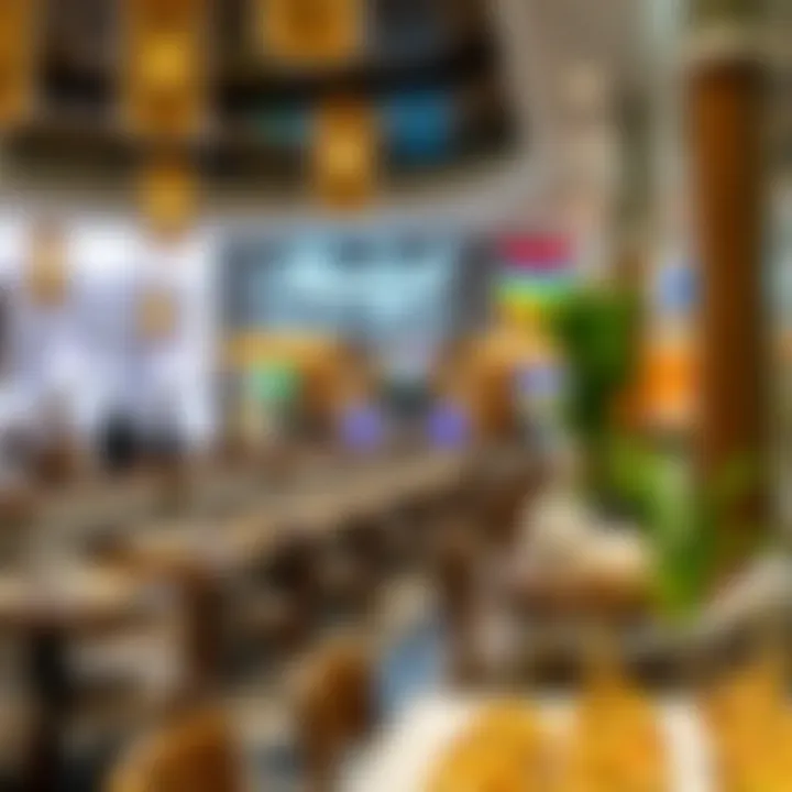Dining options available at Shamaikh Mall