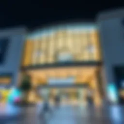 Exterior view of Shamaikh Mall showcasing modern architecture