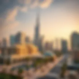 A stunning skyline of Dubai showcasing modern architecture