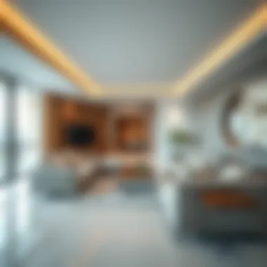 Modern Living Spaces in Studio Al Khaleej Luxurious interior design showcasing modern living spaces