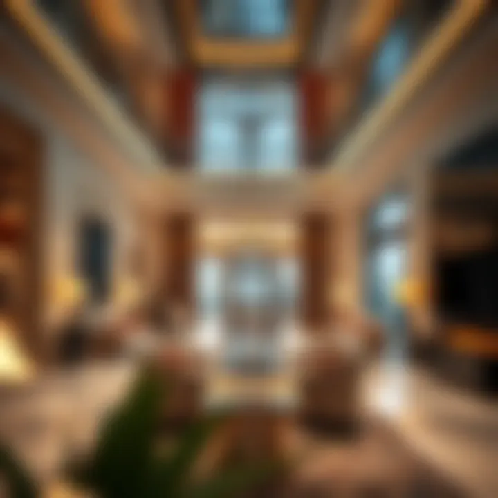 Elegant interior of a high-end property